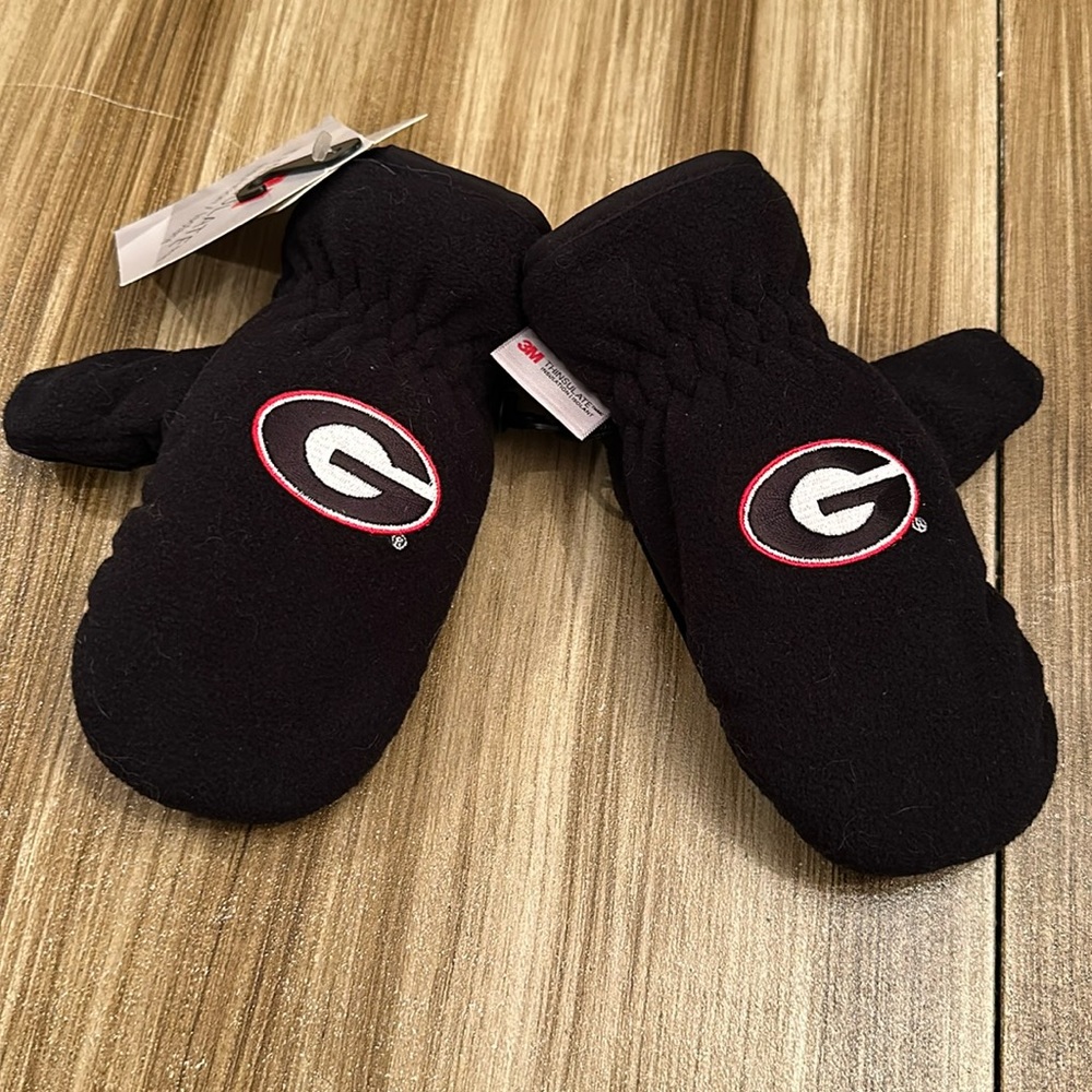 🆕 3M Thinsulate Toddler Black UGA mittens